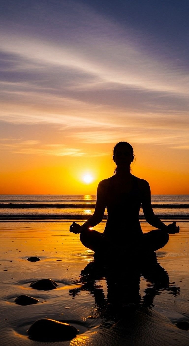 Meditación en el mar